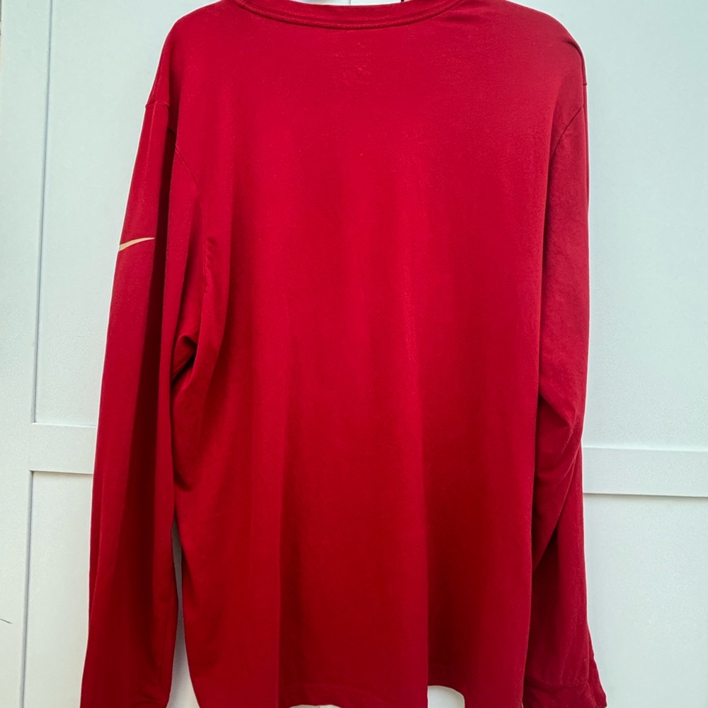 EUC Nike Red Dri-FIT Tee San Francisco 49er Size XXL - Picture 2 of 11